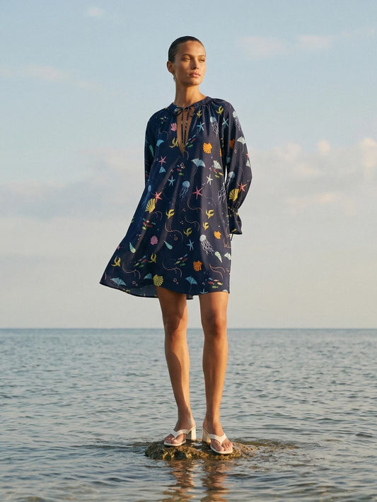 Margot Oceanus organic cotton dress