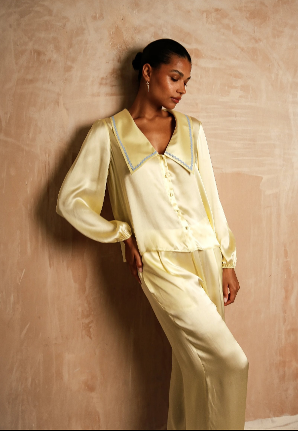 FRENCHIE 100% SILK SET sample