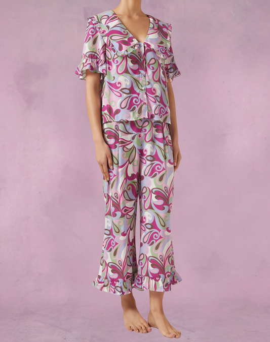 Selene magenta swirl set