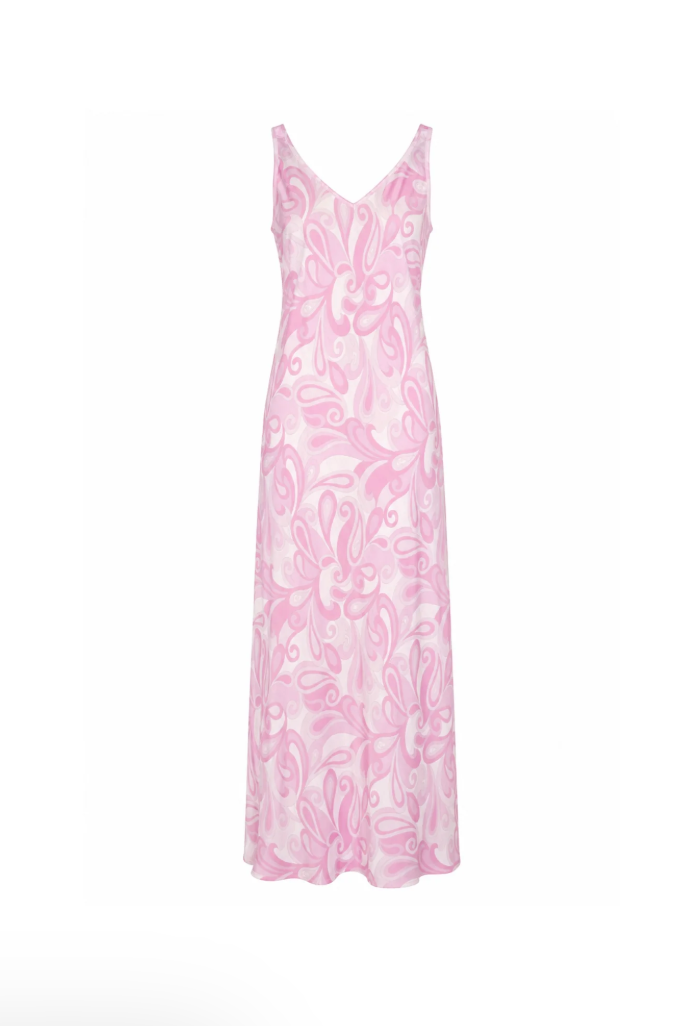 Teresa silk-blend slip dress - sample