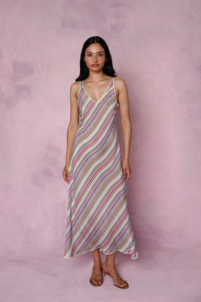 Teresa silk-viscose slip sample