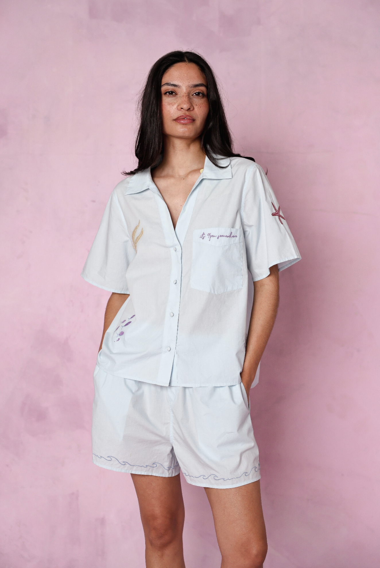 Matilda Oceanus Embroidery Set - Sample