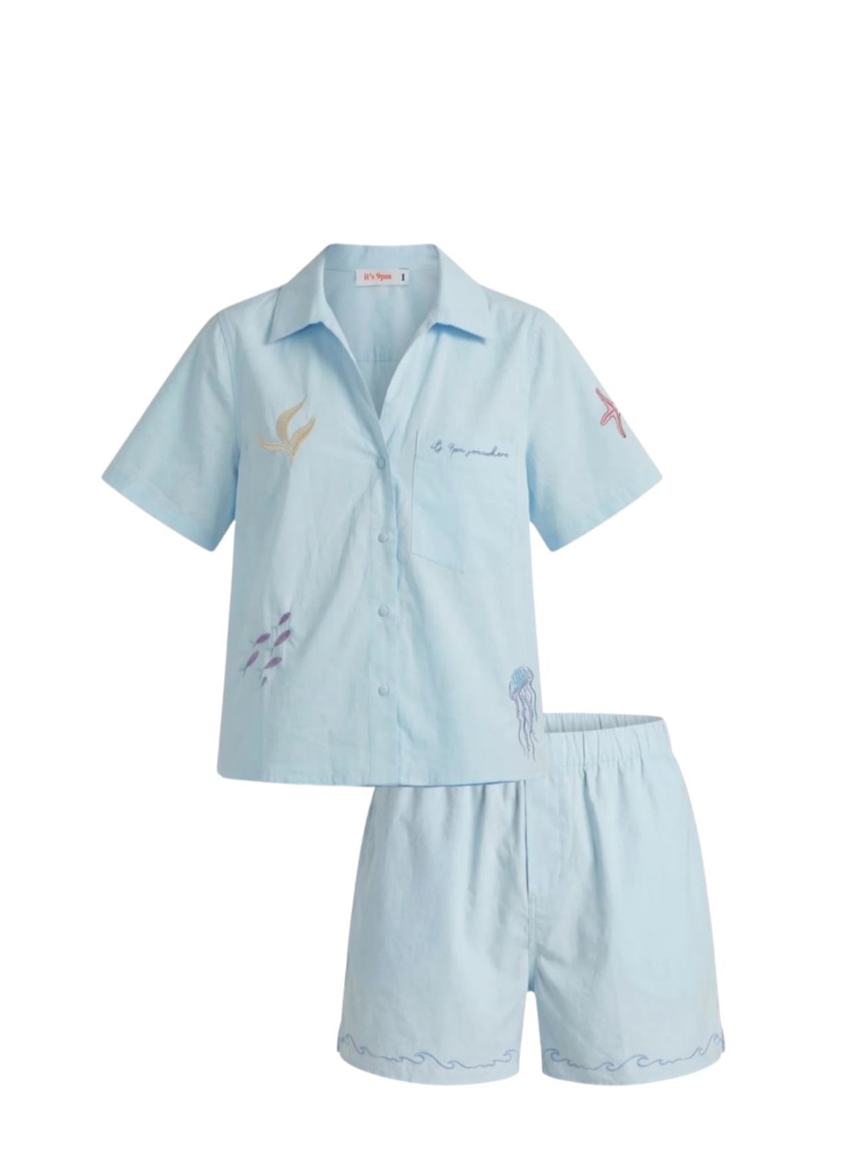 Matilda Oceanus Embroidery Set - Sample