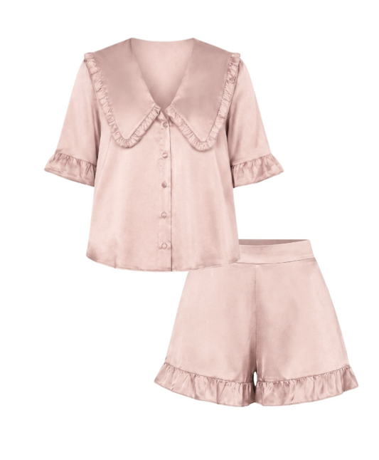 Luna rose silk set
