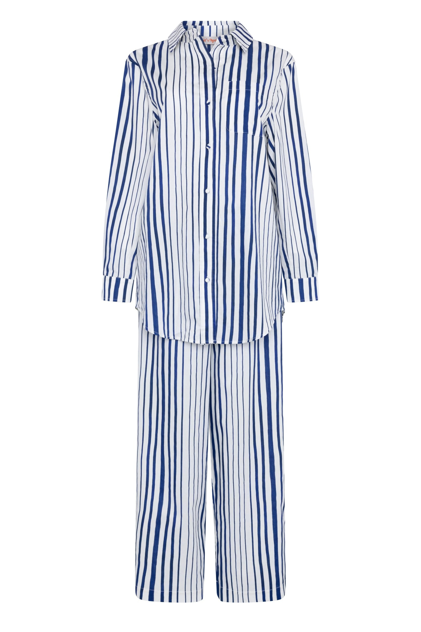 Lila Stripe Set
