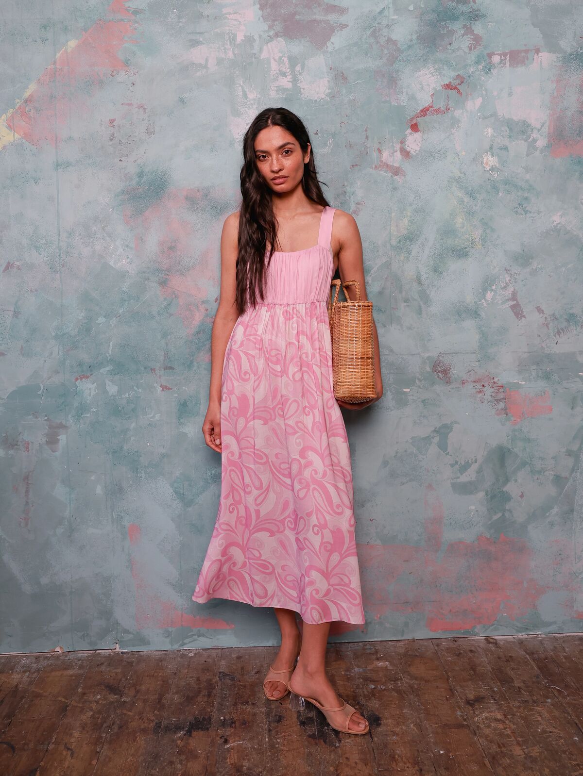 Tropez swirl dress