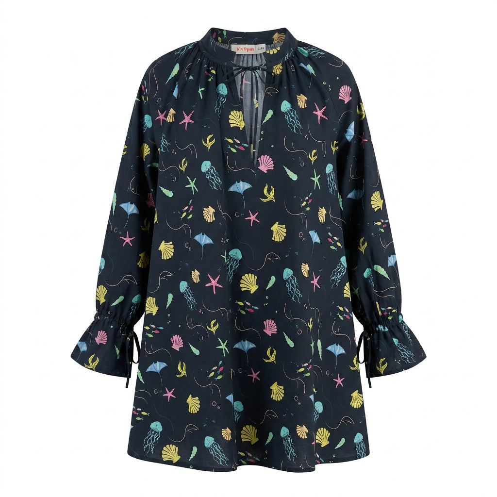 Margot Oceanus organic cotton dress