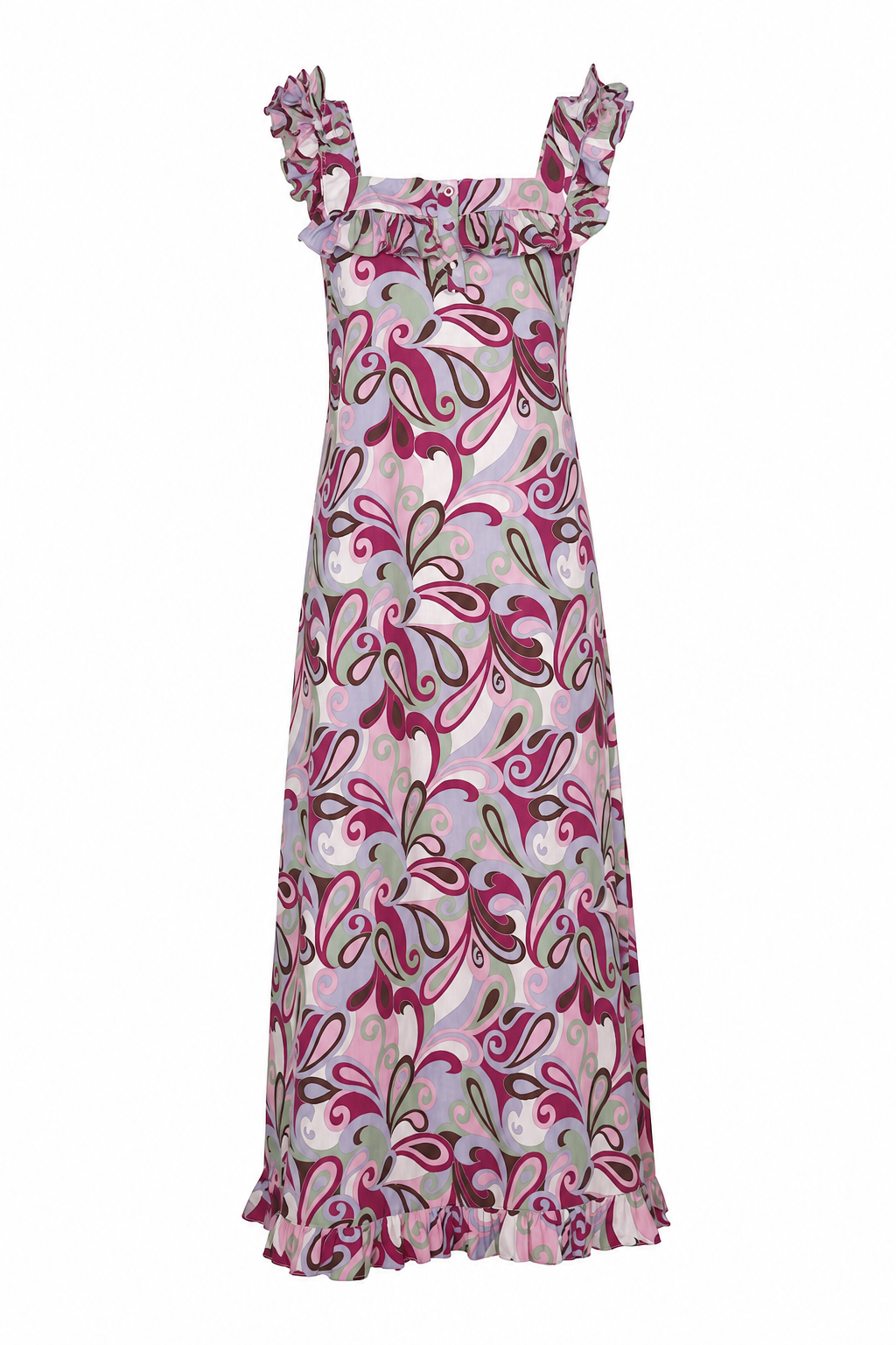 Lucinda organic cotton swirl dress