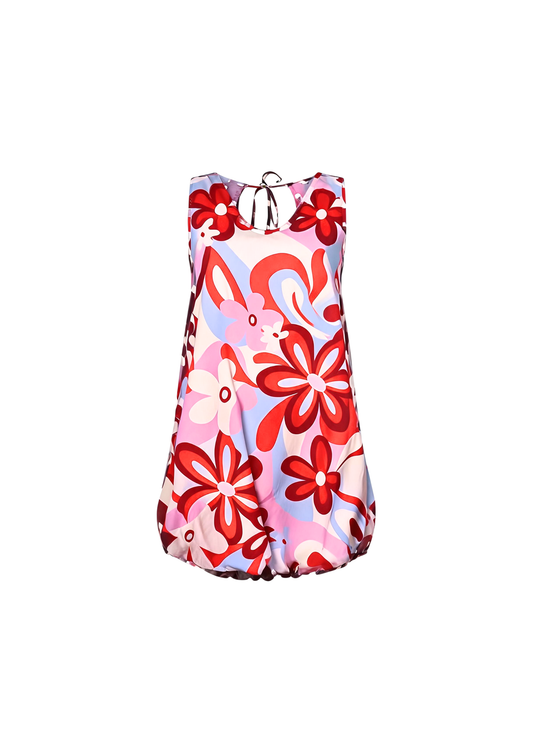 Suzi organic cotton floral dress