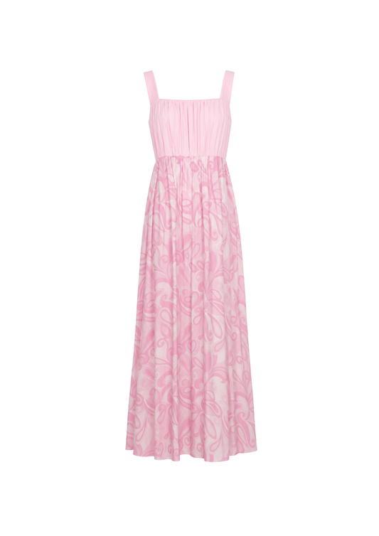 Tropez pink swirl dress