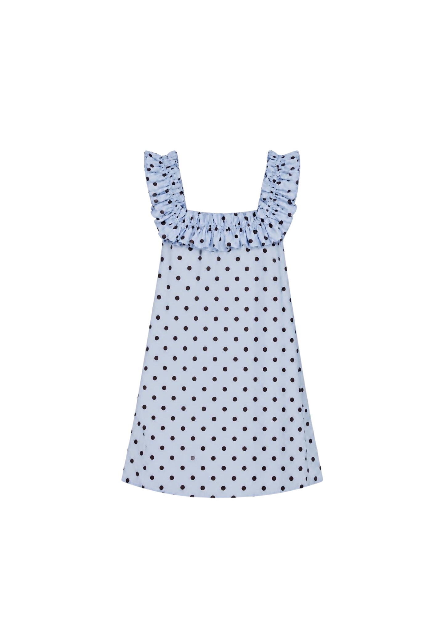 Penelope organic cotton blue dress