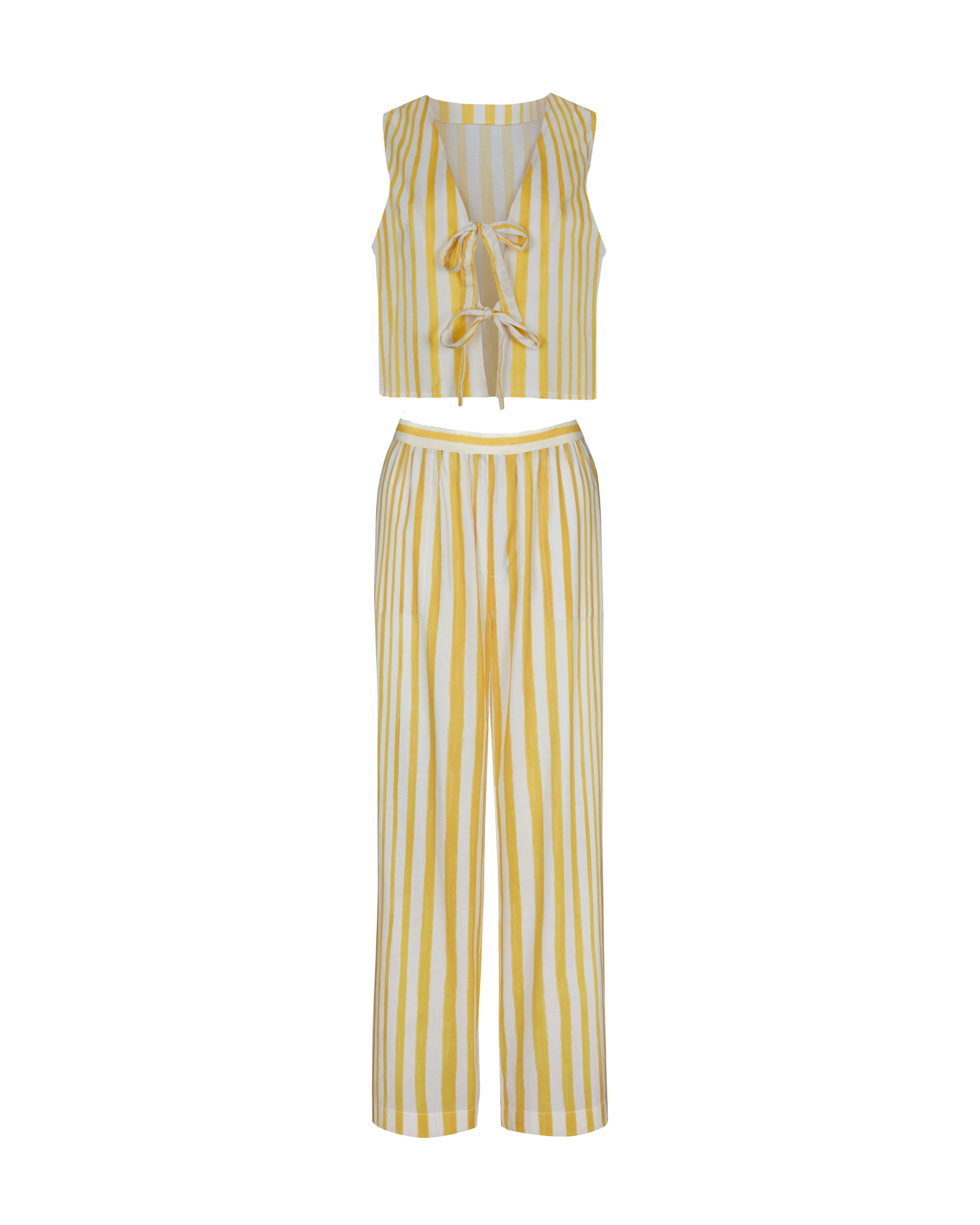 Mia Stripe Cotton Set