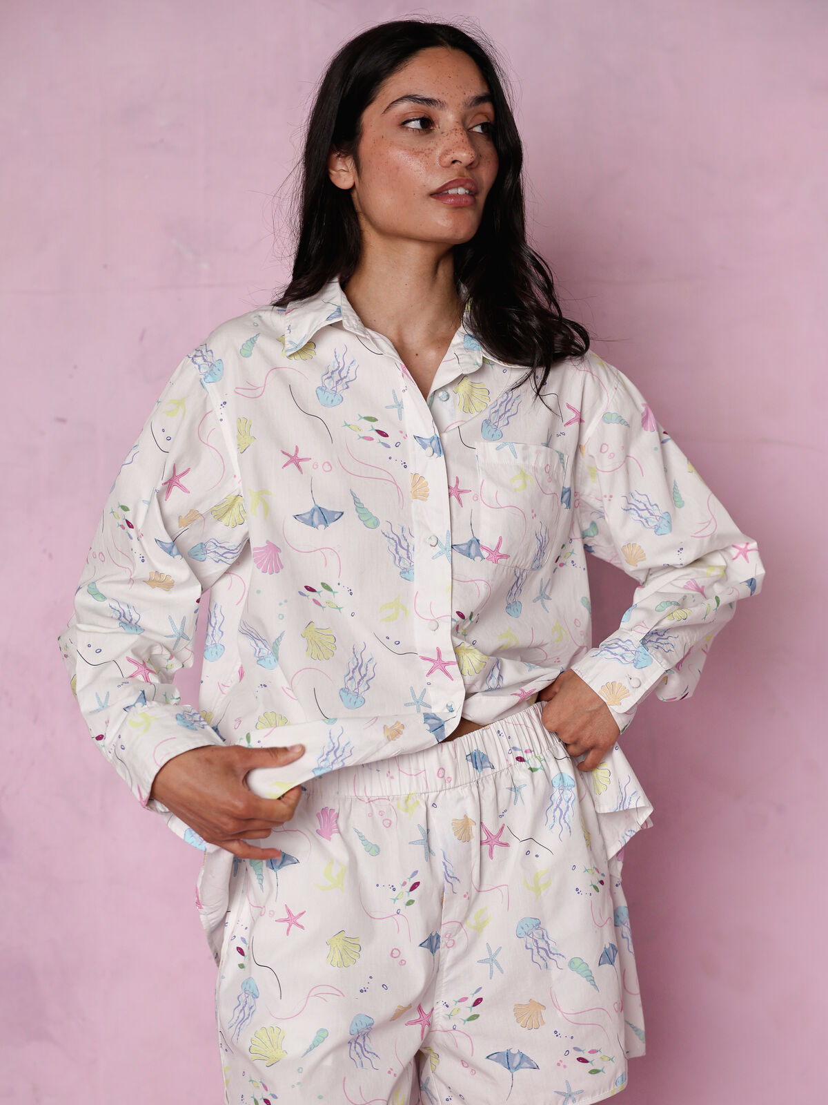 Jessie Oceanus organic cotton set