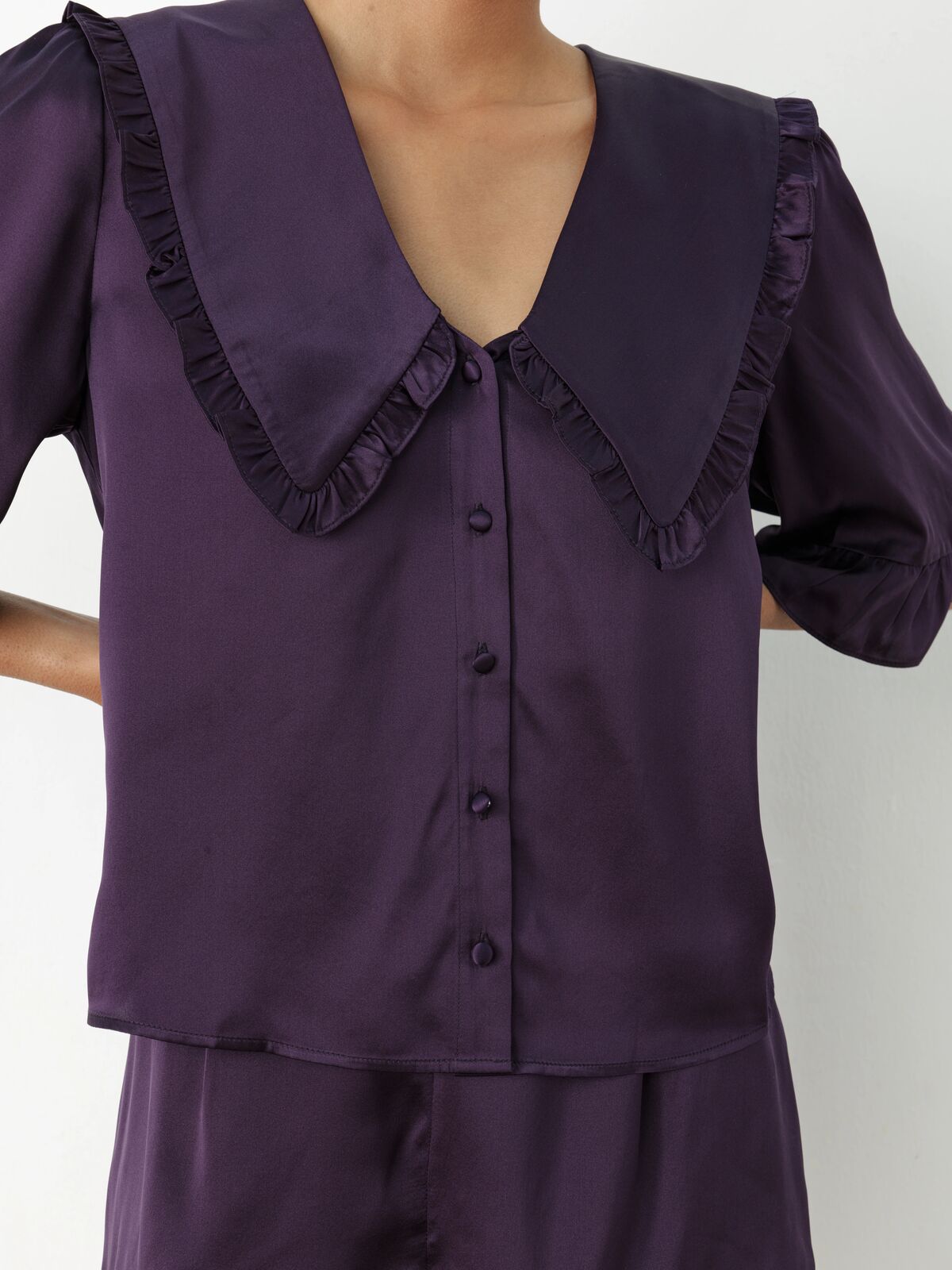 Luna purple haze silk set
